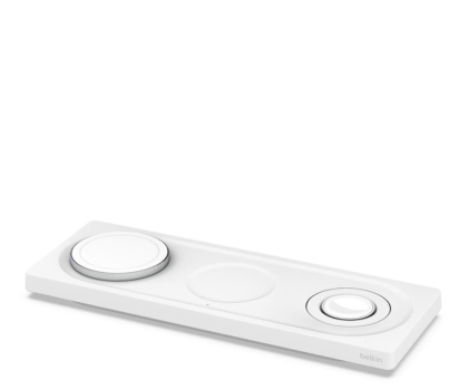 Ładowarka i akumulator BELKIN Bezprzewodowa ładowarka MagSafe 3w1 biała WIZ016vfWH